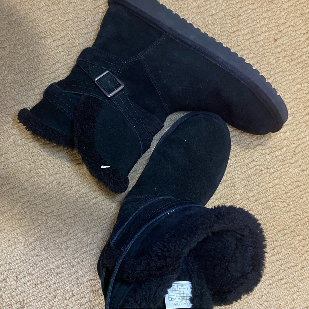 Koolaburra Black Ankle Boots